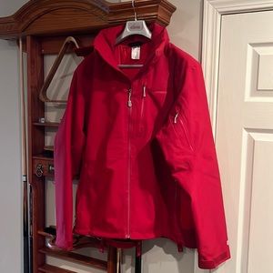 Mens XL Patagonia ski jacket. Red.